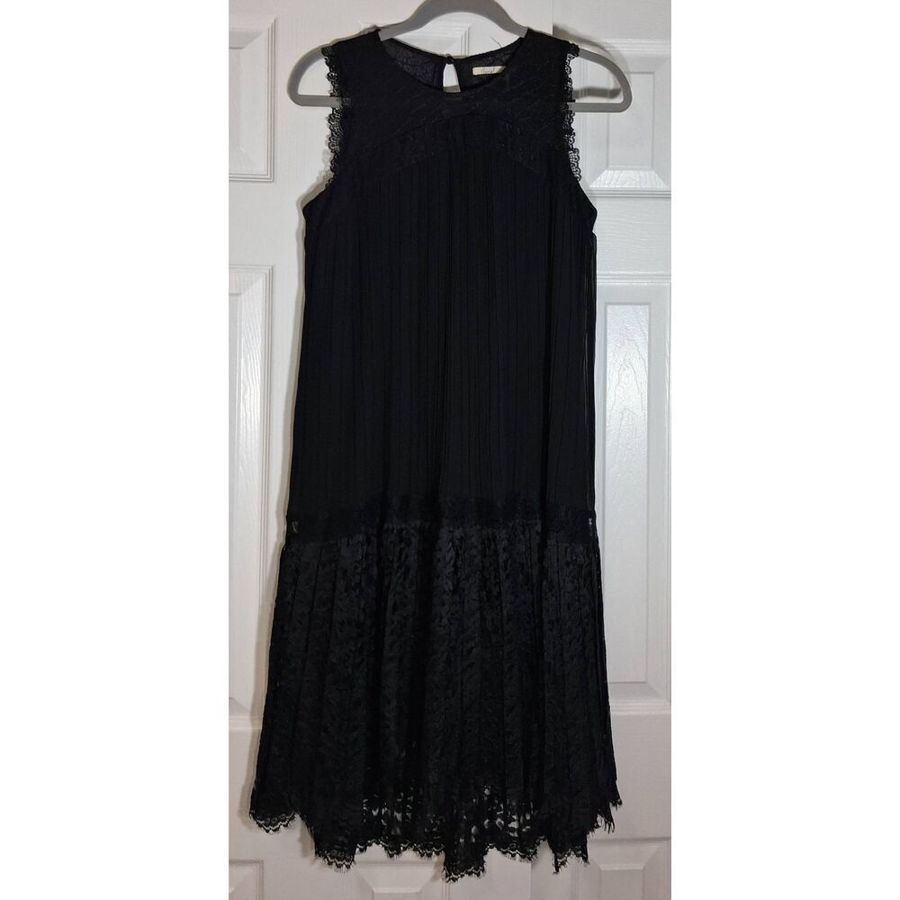 Floreat Anthropologie womens size 4 dress boho fairly goth whimsy witchy midi
